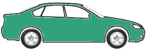 Medium Polyesian Green Metallic touch up paint for 1995 Hyundai All Models