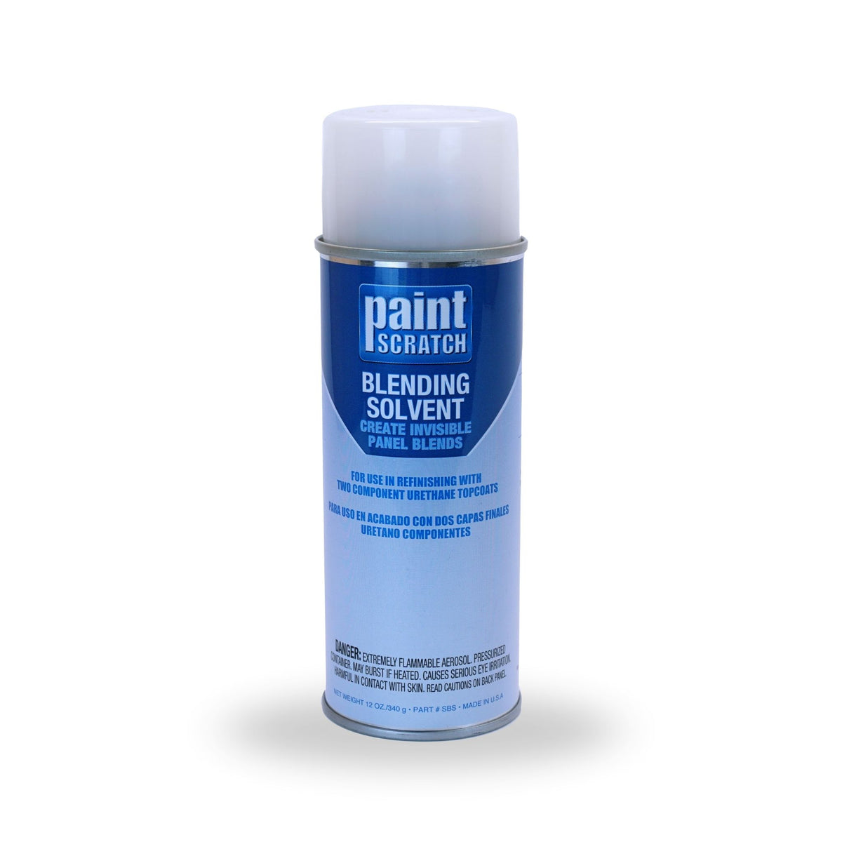 Blending Solvent Spray Can - Professional Clearcoat Blender for Seamless Touch-Up Repairs (12oz)