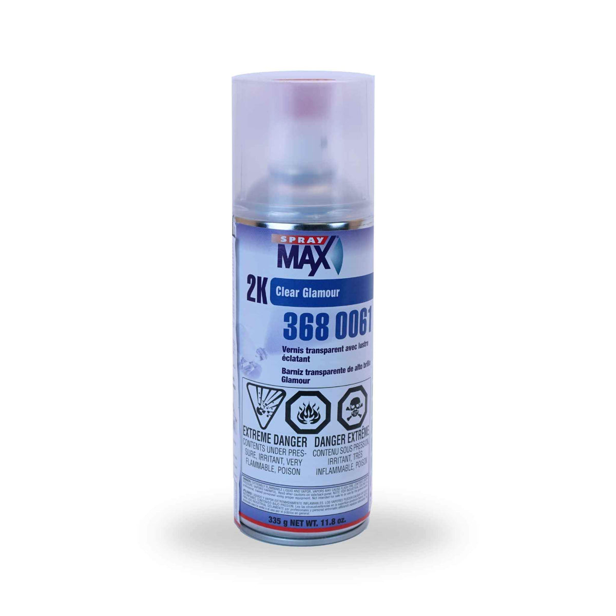 Catalyzed Clearcoat Spray Can – Professional-Grade Urethane Clear for High-Gloss, Durable Finishes (11.8 oz.)