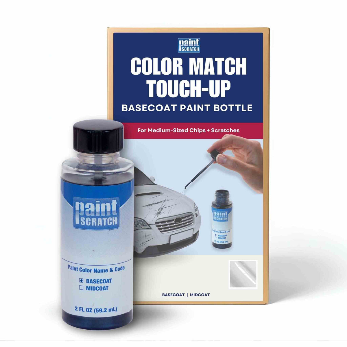 Custom Color Exact-Match Paint Bottle – DIY Repair for Medium Chips and Scratches (2oz)