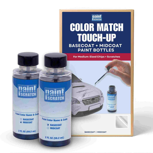 Custom Color Exact-Match Tricoat Paint Bottles – DIY Repair for Medium Chips and Scratches (Two 2oz bottles)
