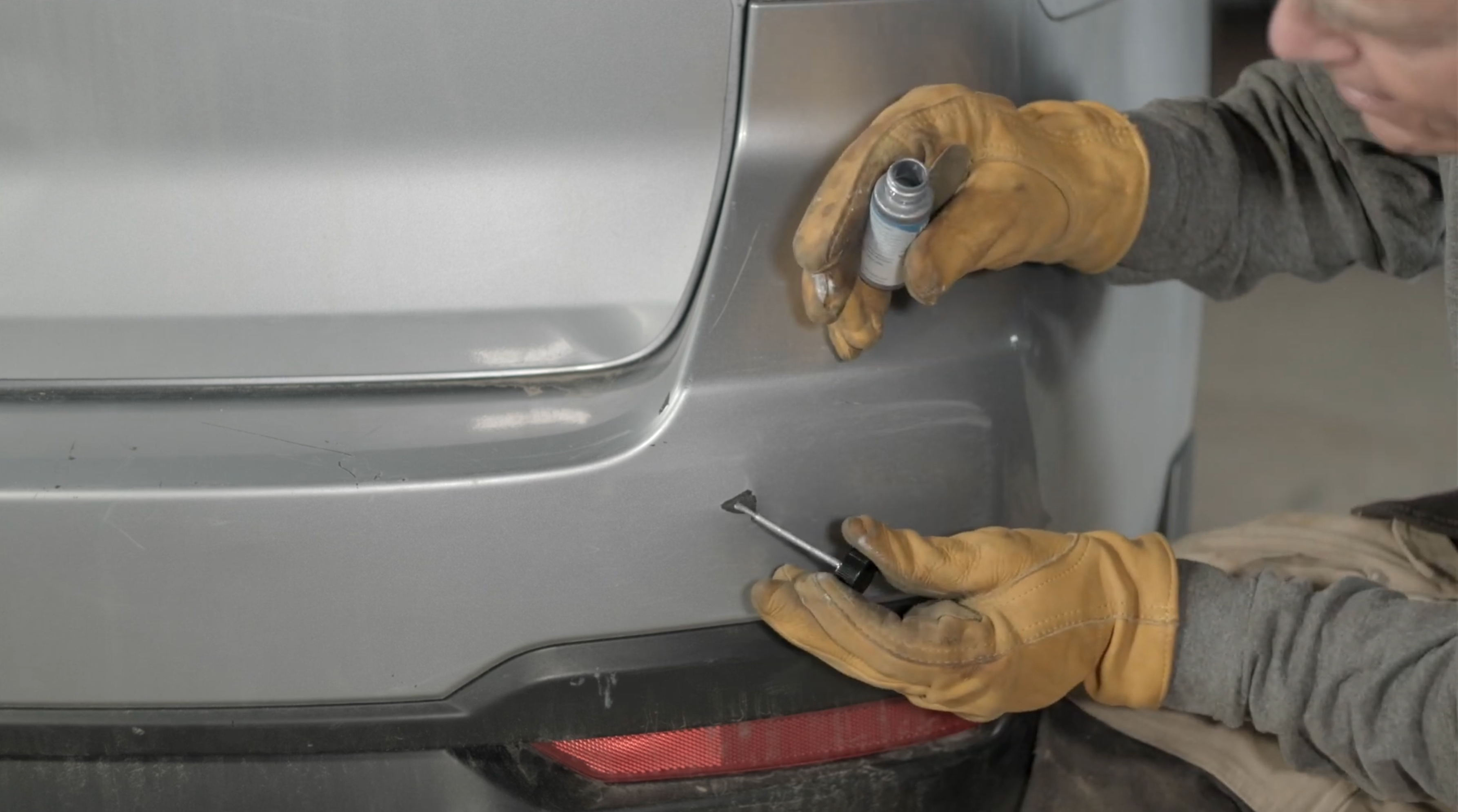 Load video: A step by step tutorial using a PaintScratch paint pen to repair a small automotive scratch.