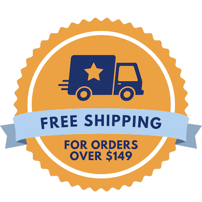 Free shipping all orders over $149