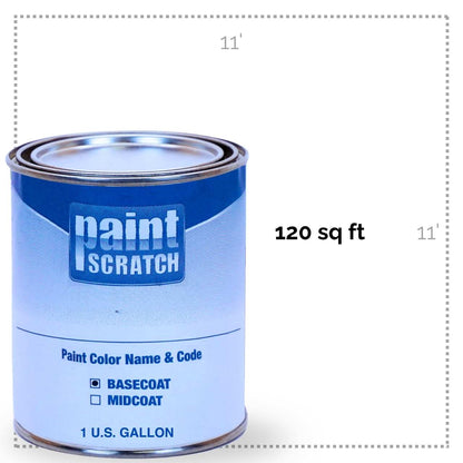 Volvo Gecko Green Pearl (488) PRO Touch Up Paint for Spray Guns - Pint, Quart or Gallon