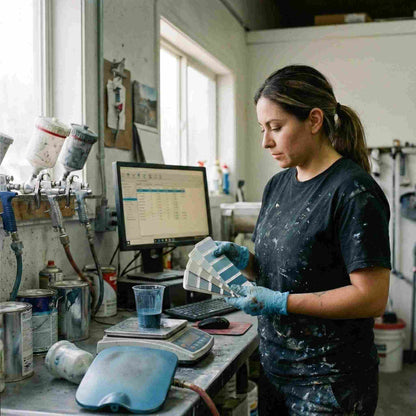 Custom Hand-Matched Paint – Precise Color Matching for Classic, Rare, and Vintage Vehicles