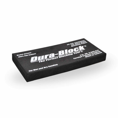 Dura-Block Black Sanding Pad – Firm Foam Sanding Block for Wet or Dry Sanding
