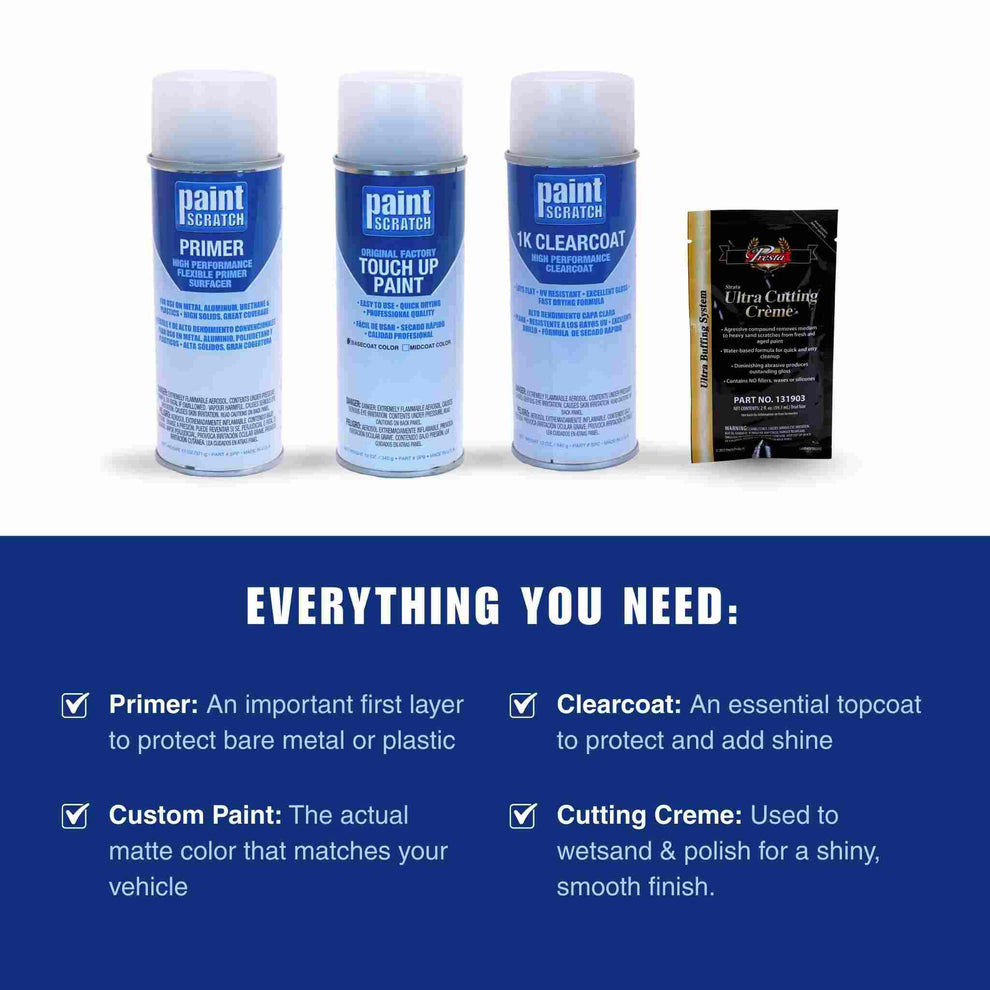 WA409Y/G1K GMC Royal Blue Metallic Spray Can Kit | PaintScratch