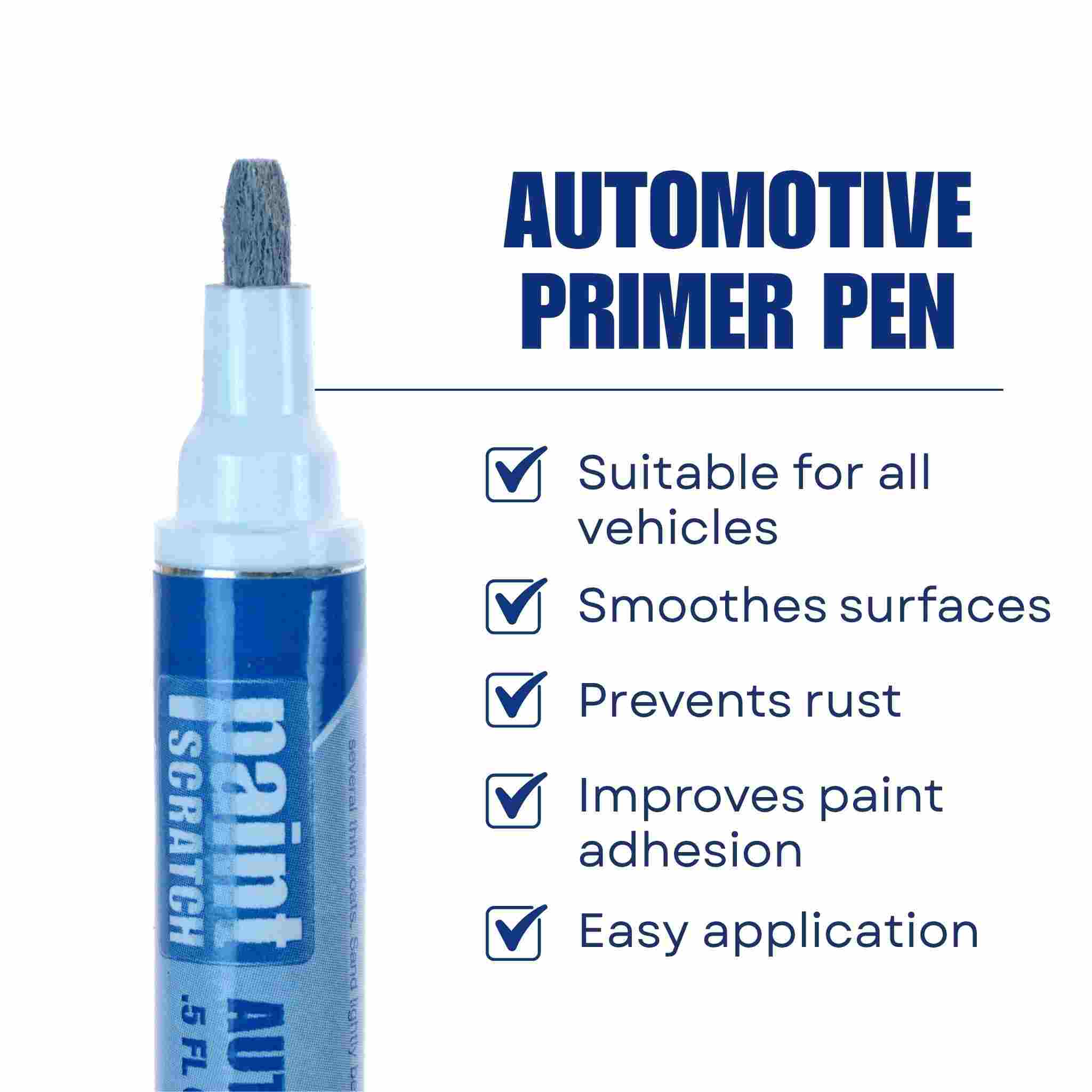 Automotive Primer Pen – Precision Primer Applicator (1/2 oz) - PaintScratch