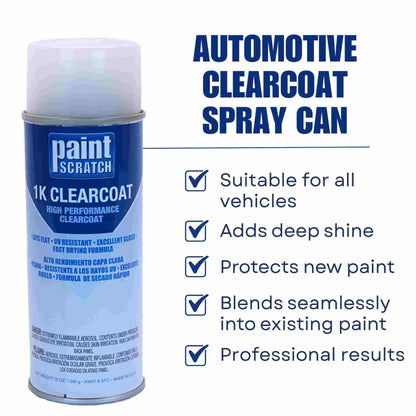 Automotive Clearcoat Spray Can – Professional 1K Clearcoat Finish (12oz)