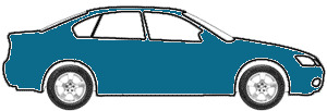 Alaska Blue Metalic  touch up paint for 1973 Volkswagen All Other Models