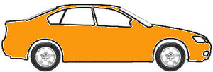 Amplify Orange touch up paint for 2023 Chevrolet Corvette