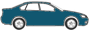 Atlantic Blue Metallic  touch up paint for 1998 Mercury Tracer