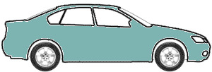 Atlantic Blue Metallic touch up paint for 2007 BMW 6 Series