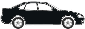 Black Matte (Window Trim) touch up paint for 1996 Lincoln All Models