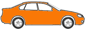 Bold Orange touch up paint for 1974 Ford All Other Models