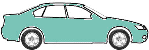 Bright Aqua Poly touch up paint for 1971 Lincoln Continental
