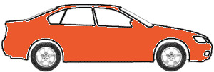 Bright Orange touch up paint for 1977 Volkswagen All Other Models