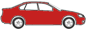 Bright Red touch up paint for 1989 Chevrolet Geo Spectrum