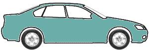 Bright Turquoise Poly touch up paint for 1969 Chrysler All Models