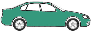 Capri Green Metallic  touch up paint for 1991 Volkswagen Jetta