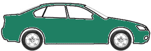 Cayman Green Metallic  touch up paint for 1992 Ford Aspire