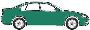 Cayman Green Metallic  touch up paint for 1995 Ford Festiva