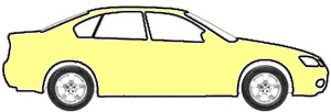 Cream Yellow touch up paint for 1995 Volvo All Models
