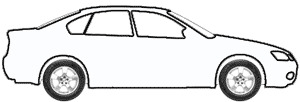 Crystal White touch up paint for 1988 Subaru 3-door coupe