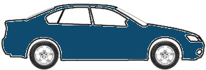 Cyclades Blue touch up paint for 1974 Citroen All Models
