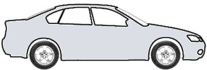 Electric Silver Metallic touch up paint for 2008 Volvo S80