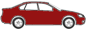 Firemist Red Metallic touch up paint for 2001 Mercedes-Benz SLK-Class