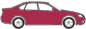 Garnet Red Metallic  touch up paint for 1985 Porsche 944