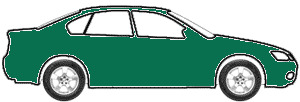 Green (matt) Metallic touch up paint for 2000 Mercedes-Benz C Class