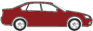 Imperial Red (matt) touch up paint for 1998 Mercedes-Benz Matt Trim Colors