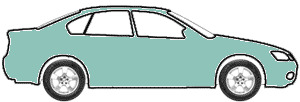 Light or Mist Turquoise Poly touch up paint for 1968 Chrysler All Models