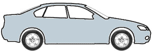 Lit Blue Metallic touch up paint for 1990 Volvo 245