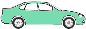 Mint Green touch up paint for 1992 Porsche All Models