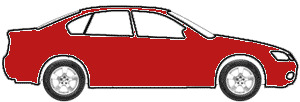 Misano Red Pri Metallic touch up paint for 2009 Audi S4 Avant