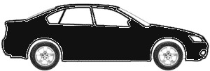 Montego Black Metallic touch up paint for 1983 Audi Quattro