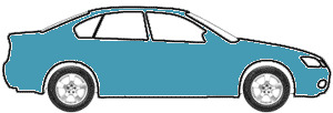 Mulsanne Blue Metallic touch up paint for 1970 Chevrolet Corvette