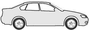 Northstar White  touch up paint for 1991 Mitsubishi Galant