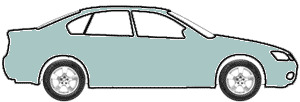 Ocean Light Blue Metallic touch up paint for 2009 Suzuki SX-4