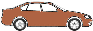 Orange Blast Metallic  touch up paint for 2005 Chrysler Sebring Sedan