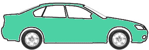 Polynesian Green Metallic  touch up paint for 1993 Chevrolet Geo Prizm