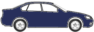 Rio Blue (matt) Metallic touch up paint for 1998 Mercedes-Benz C Series