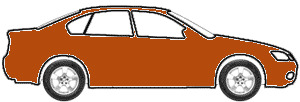 Sunburst Orange Pri Metallic  touch up paint for 2002 Cadillac Catera