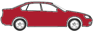 Sunrise Red Pearl Metallic touch up paint for 1992 Mercury Tracer