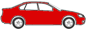 Super Red V touch up paint for 2000 Toyota Echo