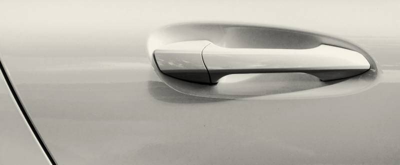 Arctic Silver Metallic touch up paint for Saab
