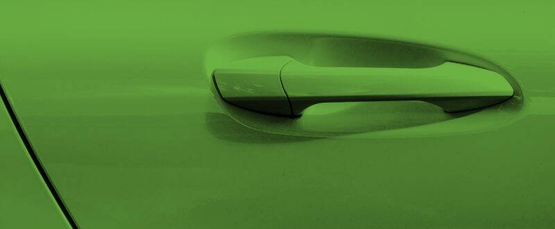 Ascot Green touch up paint for Renault
